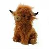 25cm Lifelike Fluffy Wild Yak Plush Toys Lovely Cattle Dolls Stuffed Soft Animal Toy Cute Room Decor Birthday Gift for Children