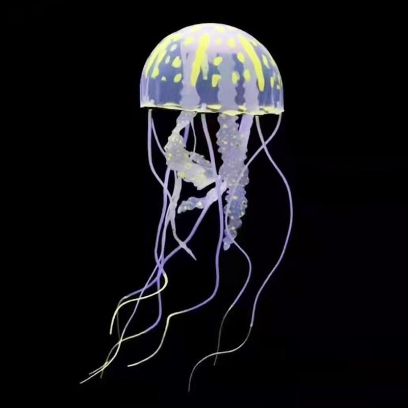 Luminous Multi-color Jellyfish Aquarium Decoration Ornament