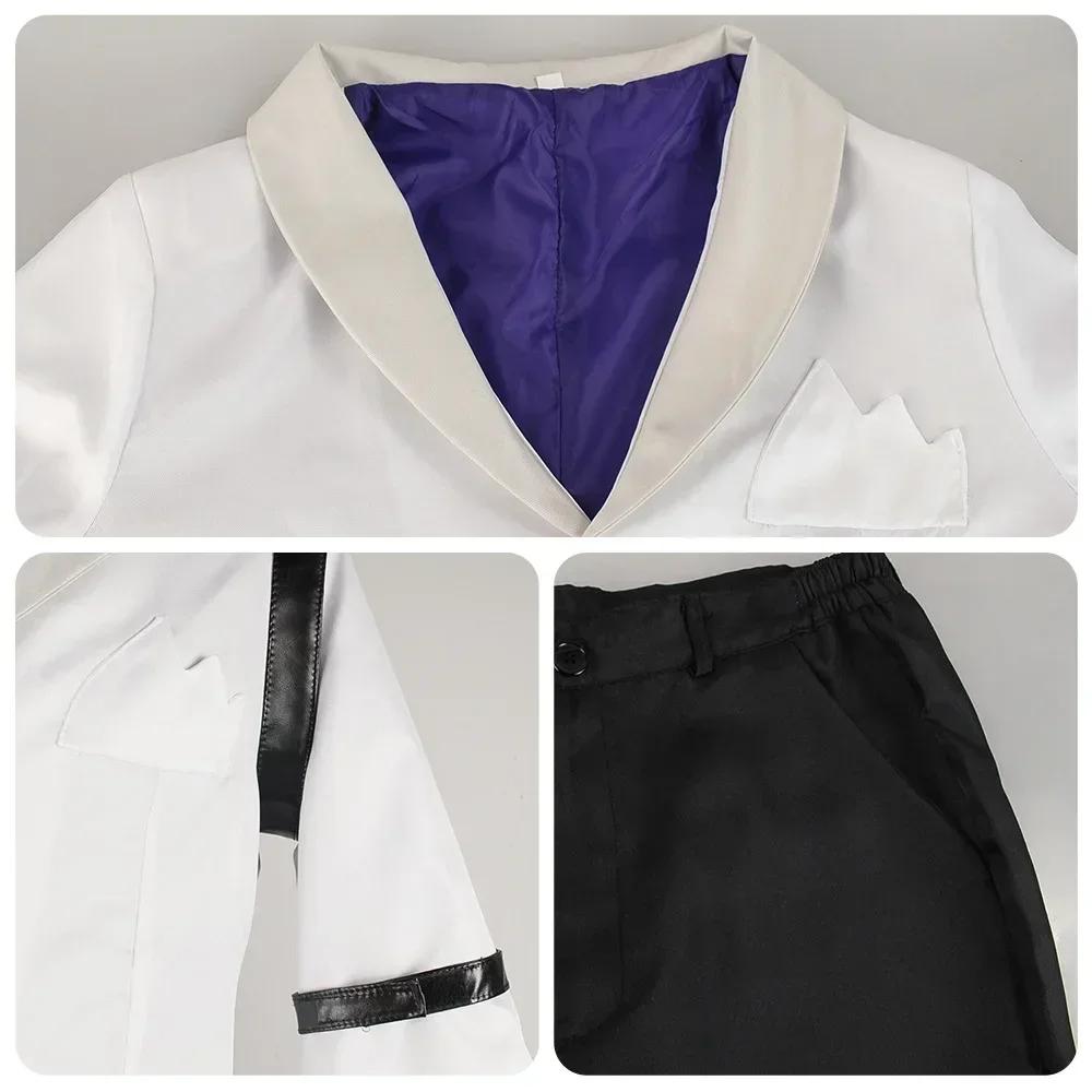 Sigma Cosplay Costume Anime Bsd 4th Sigma Trench Uniform Suit For Halloween Comic Con Sigma Outfits