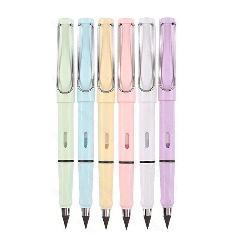 Black Tech Eternal Pencil: No Sharpening, No Ink, Break-Resistant Lead, Posture-Correcting Drawing Tool