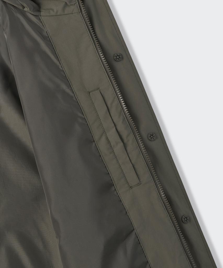 MUSINSA STANDARD Oversized Hooded Shell Parka [Olive]