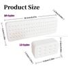 80Holes 12Holes Nail Tools Display Stand Nail Polishing Head Container Box  Nail Technician Tools