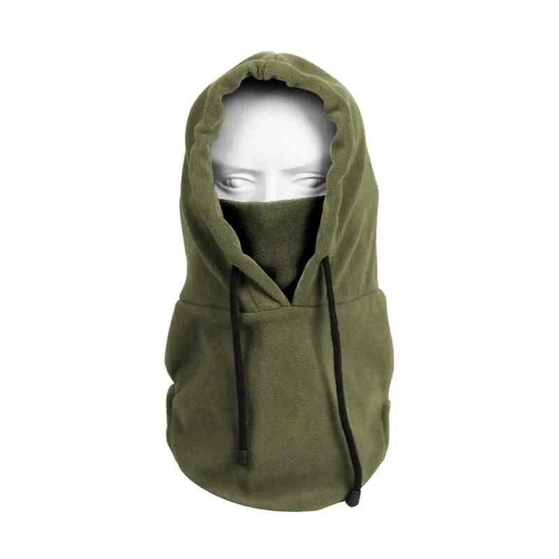 Cache-cou thermique d'hiver extérieur polaire cagoule écharpe ski masque facial snood capuche chapeau coupe-vent garder au chaud bonnet de cyclisme nouveau