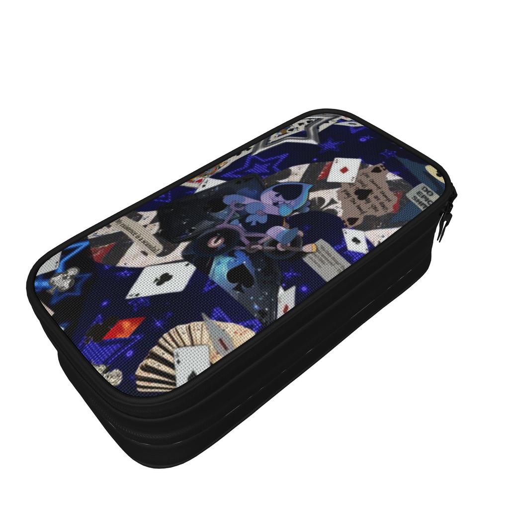 Lancer Face Accessories Pencil Case Large Capacity Office Supplies Pencil Case Stationery Perfect Gifts