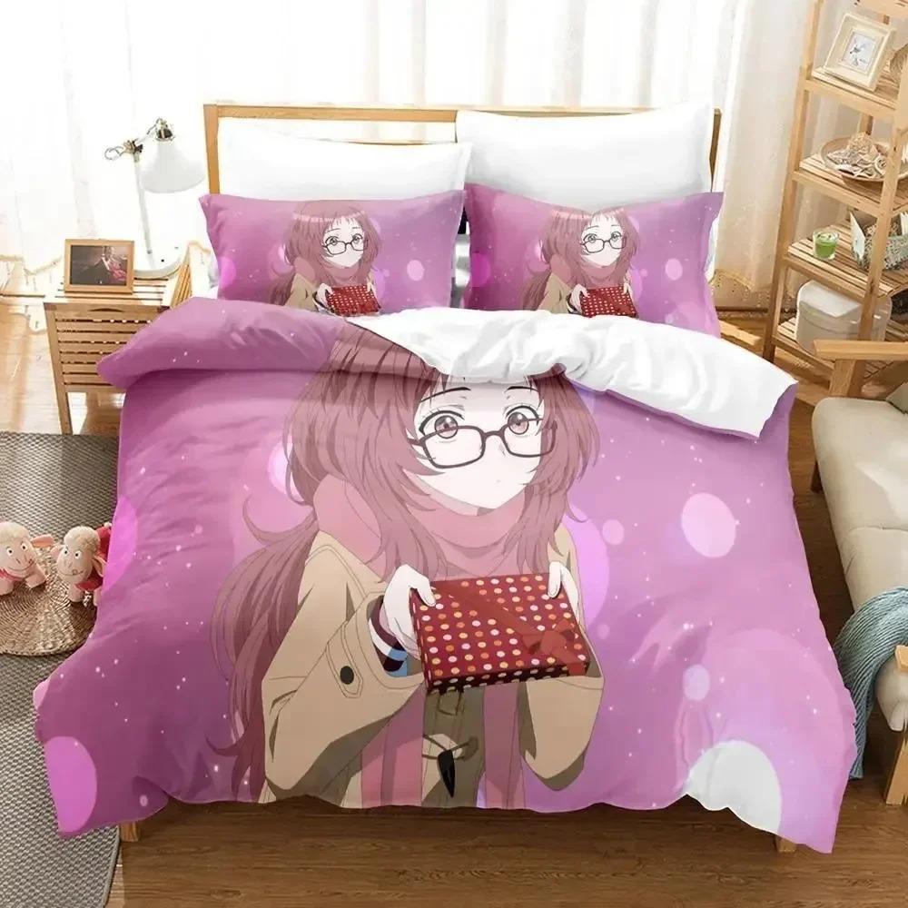 Comforter Kawaii The Girl I Like Forgot Her Glasses Kaede Bedding Set Bedroom Soft Modern S Comefortable