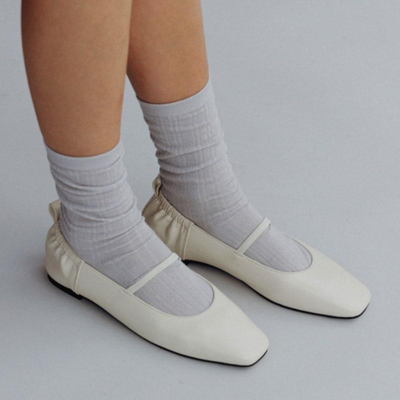 MangoManyPlease PUNCHING EYELET SOCKS_3COLORS
