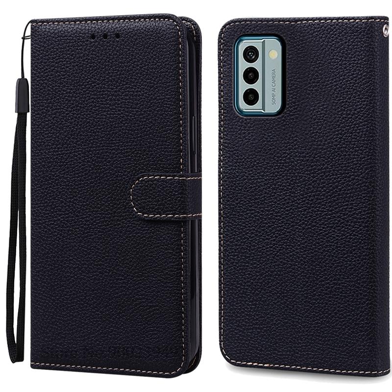 

For Nokia G22 Case Wallet Leather Flip Cover For Nokia G22 Case Protective Book Cover For Nokia G22 Phone Case Fundas For Nokia G22 чёрный