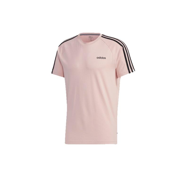 adidas neo M Esntl 3S Tee Sports Short Sleeve Pink Men s GJ8903 XL