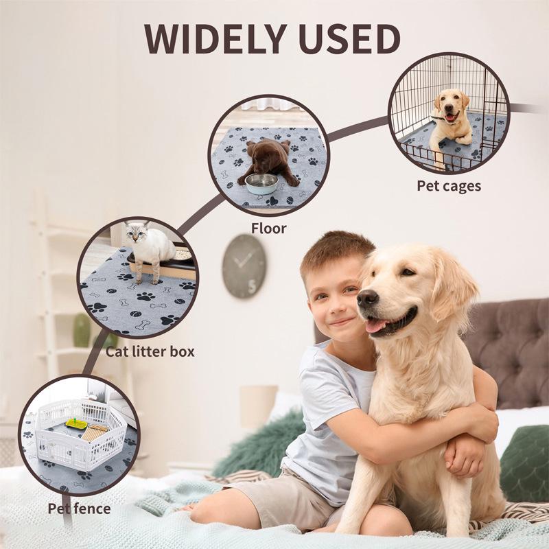 Durable Waterproof Dog Mat: Thick, Warm, and Washable Pet Sleeping Pad