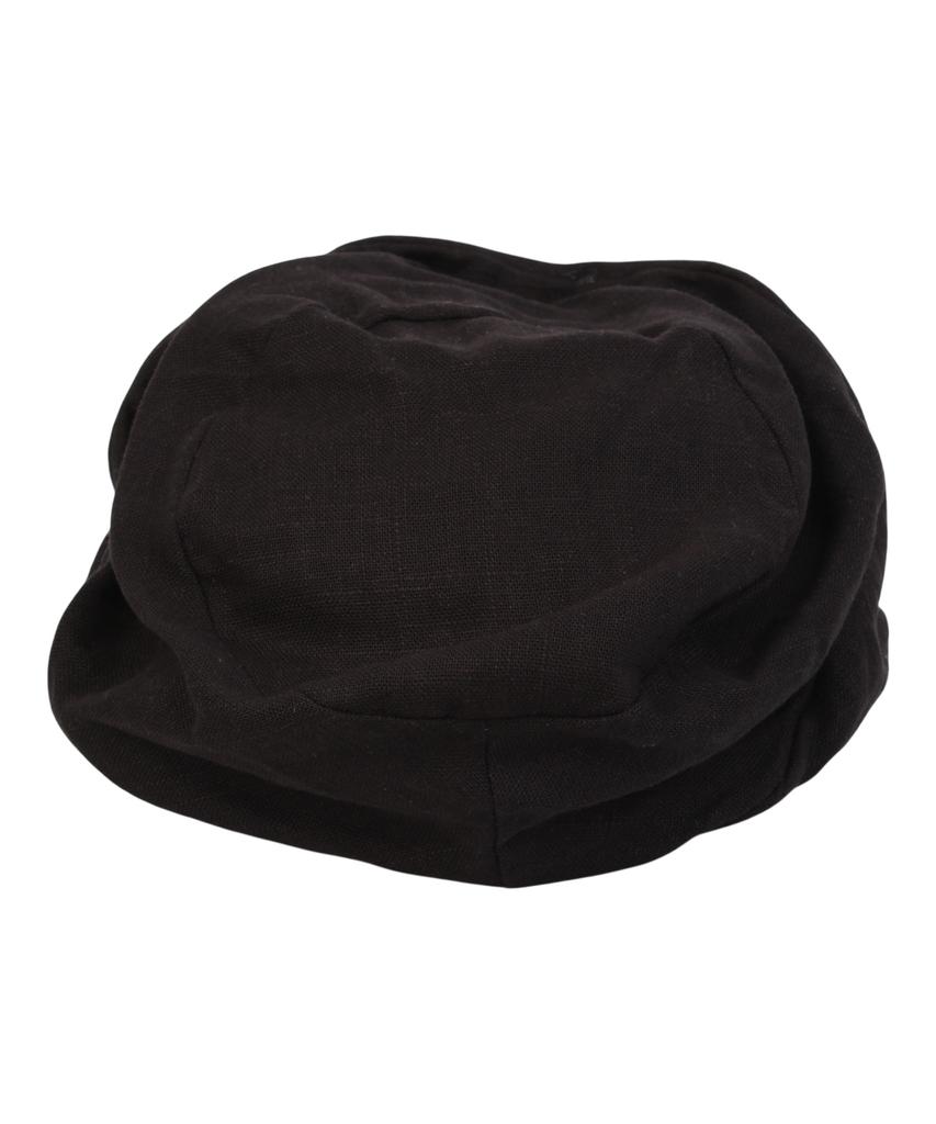 Yunibeosyeolkemiseuteuli Wire Wrinkle Black Marine Cap