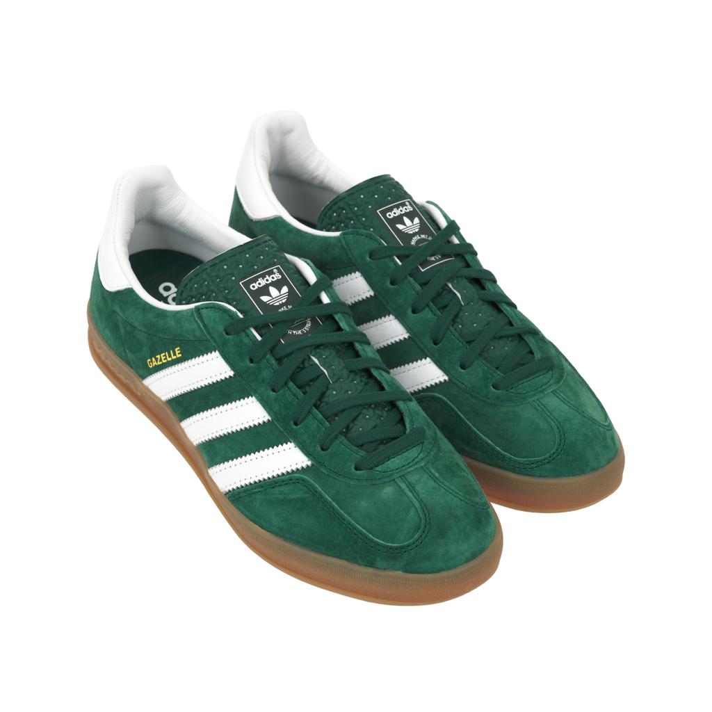 adidas Gazelle Indoor Collegiate Green Gum Unisex Sneakers Footwear-White Gum-2 IG1596