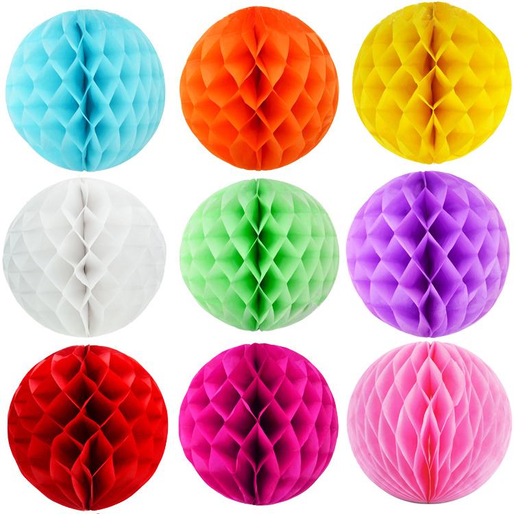 RR46 Paper Ball Lantern Wedding Birthday Honeycomb