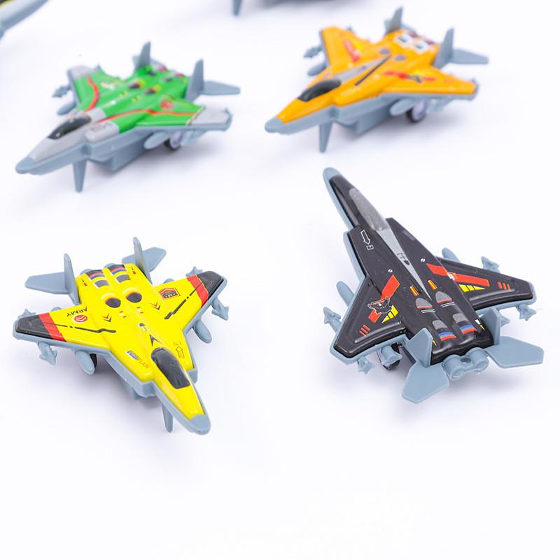 Inertia Battle Plastic Aircraft Toy For Kids Indoor Play And Gifts Decoration