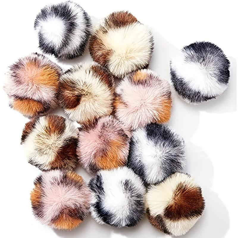 5Pcs Leopard Print Plush Catnip Balls Soft Interactive Toy Balls For Cats Dogs Self‑Play Relieve Boredom Improve Emotions