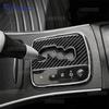 Real Soft Carbon Fiber For Mercedes Benz A B CLASS W169 W245 2004 2005 2006 2007 2008 2009 2010 2011 AT Gear Shift Frame Sticker