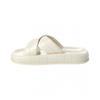 Salvatore Ferragamo Ferragamo Dasie Leather Slide White
