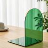 Acrylic Bookends for Shelves Acrylic Bookends Set Heavy Duty Decorative Book Holders Transparent Shelf for Books for Bookshelves