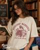 Bookshop Wanderer Shirt, Lost In Stacks Tee, Vintage Reader Gift, Comfort Colors Cotton