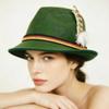 Dress Up Oktoberfest Hat Fedora Hat Costume Cosplay Cap Feather Decors Hat  Halloween