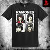 Herren- und Damen-T-Shirts Ramones Punk Rock Band Unisex Schwere Baumwolle Premium