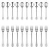 10/20/30Pcs Kids Fork and Spoon Set Stainless Steel Kids Silverware Ergonomic Toddler Utensils Cute Cartoon Bear Kids Flatware