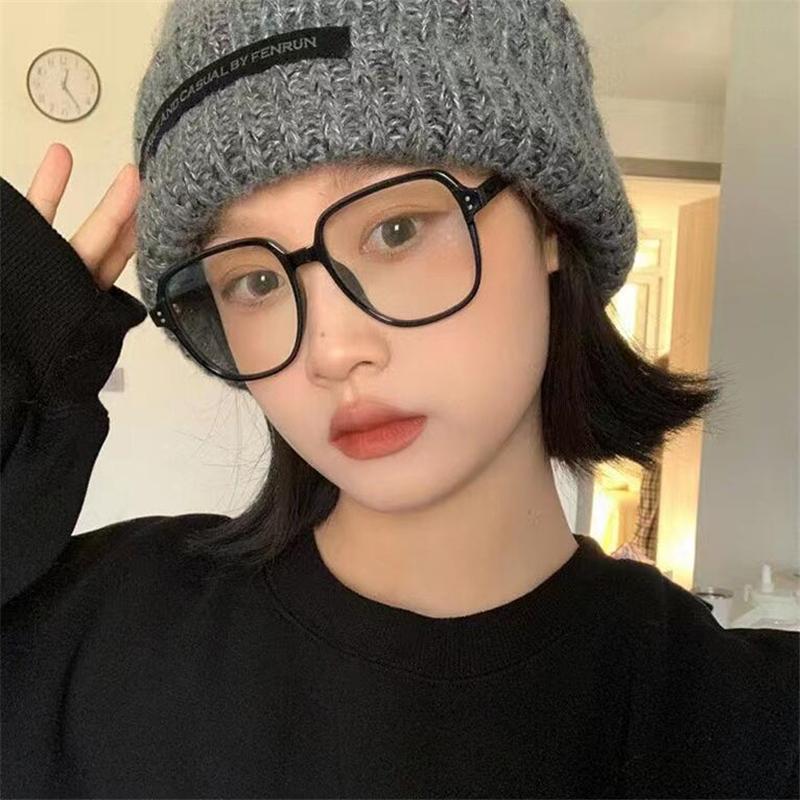 Feminine Polygon Anti Blue Rays Optical Myopia Eyeglasses  Student Nearsighted Glasses For Women Diopter 0 -0.5 -0.75 To -6