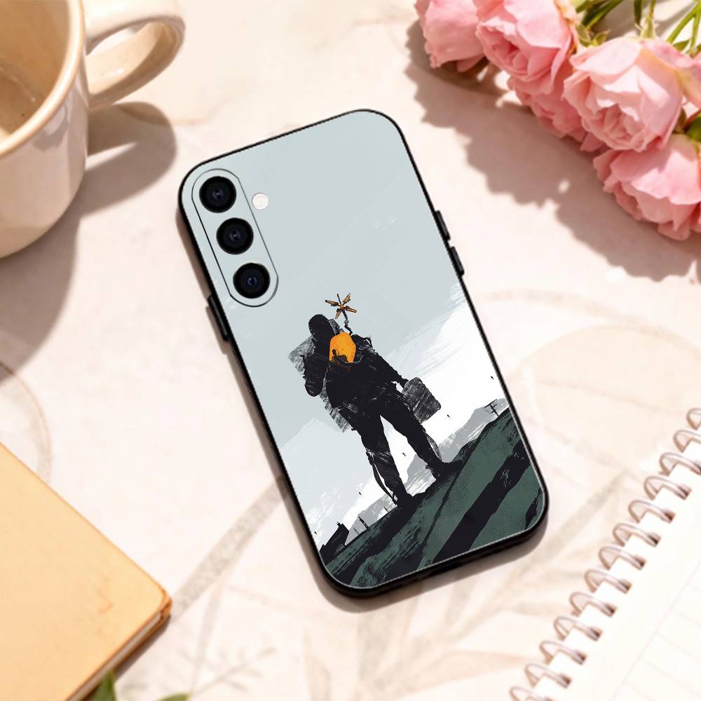 Game D-Death S-Stranding phone Case For Samsung Galaxy A73,A72,A71,A70,A53,A52,A51,Others Soft Black Shell