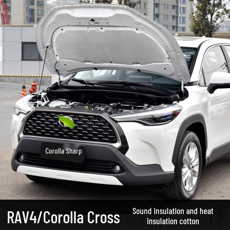Compatible Sound and Heat Insulation Cotton for Toyota Land Cruiser, Corolla, and RAV4 Engines