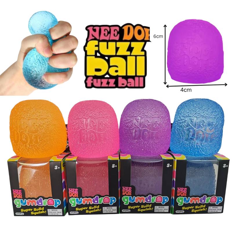 Schylling Nee Doh Gummibärchen Weicher Sensorischer Fidget Ball Stressabbau Knetspielzeug Blind Box Verschiedene Farben Für Kinder Erwachsene