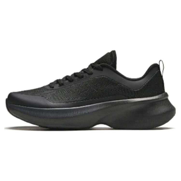 

Anta Round Tip Cushioning, Wear Resistant Low top Training Shoes Women s Black 122417757-2 36