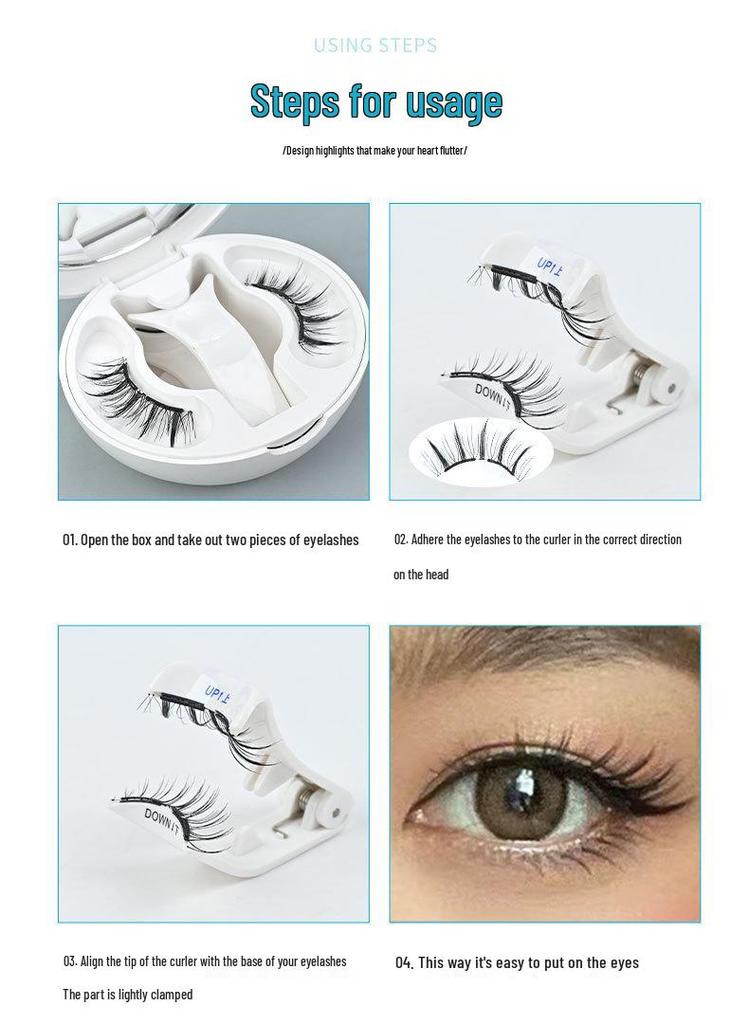 Soft Lightweight Magnetic False Eyelashes: Easy & Glue-Free, Natural Look