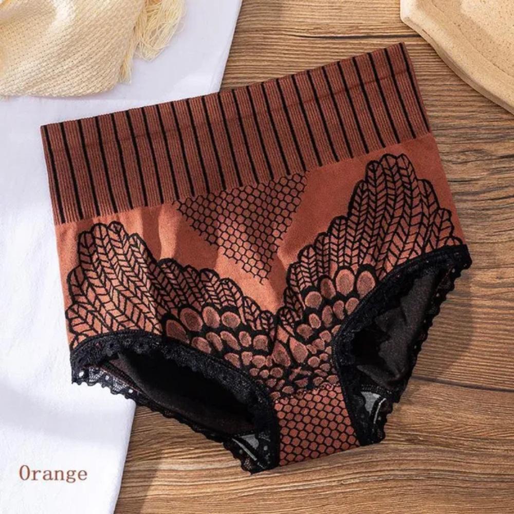Women's High Waist Seamless Control Panties Body Shaper Underwear Soft Breathable Briefs Plus Size