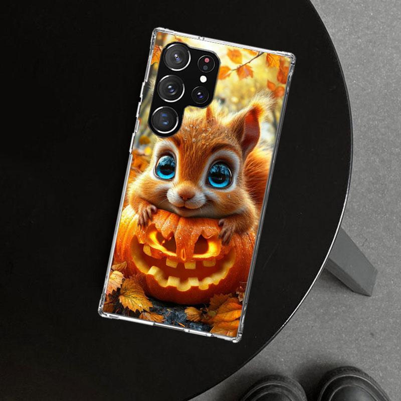 Animal Squirrel Phone Case Cover for Samsung Galaxy S26 S25 Edge S24 S23 Ultra S22 Plus S21 FE S20 + Art Customized Fundas Galax
