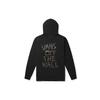 Vans Back Print Pullover Hoodie With Fleece Lining Men Tops Black VN0A4BP4BLK