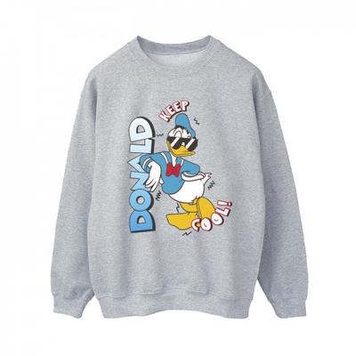 Womens/Ladies Donald Duck Cool Sweatshirt
