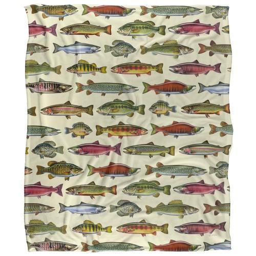 JQ Licensing Silky FIshing Supersoft Blanket