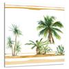 PANEL SZKLANY DO KUCHNI 60x65 Palmy