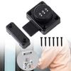 Knob Twist Hasp Lock Keyless Security for Cabinets And Doors with Combination