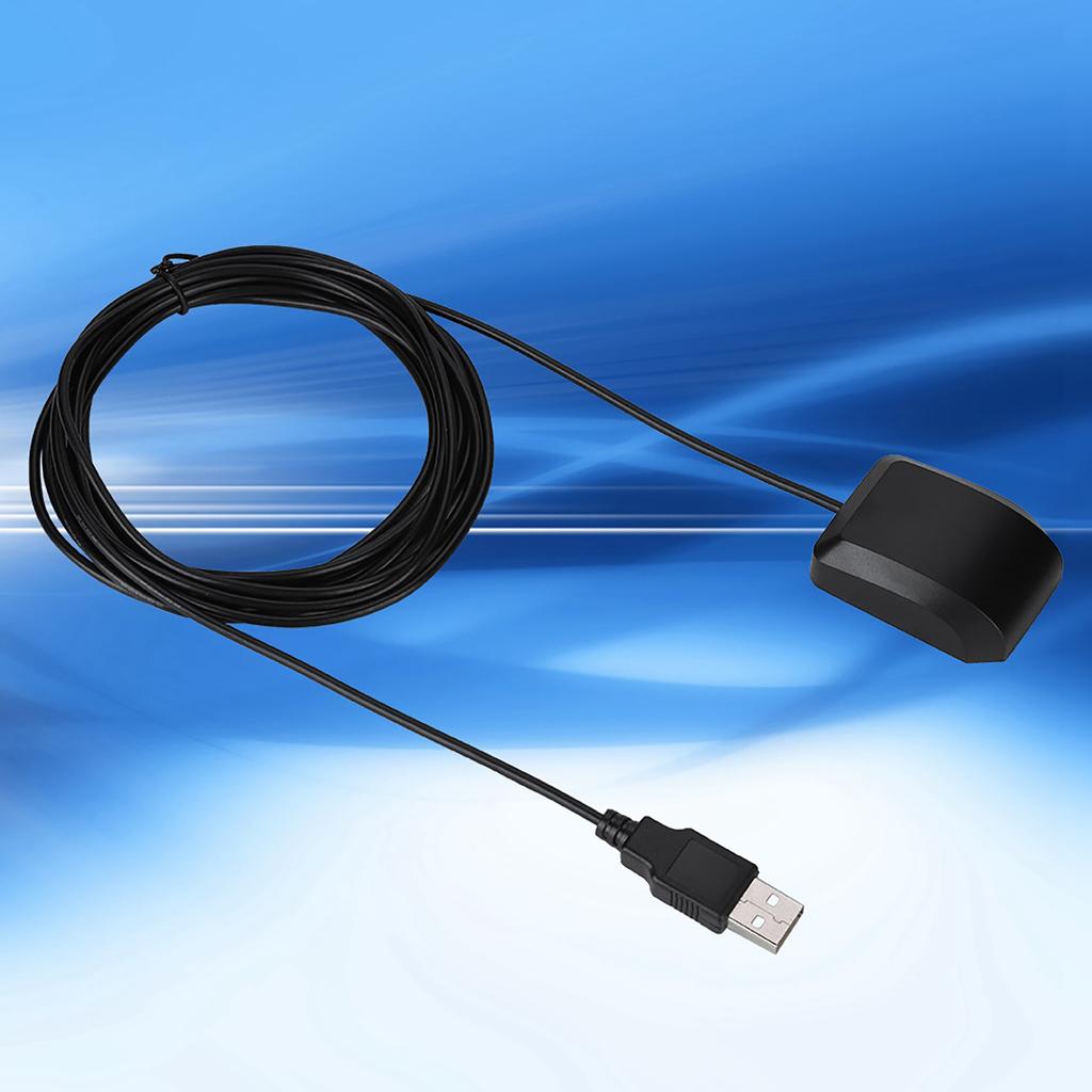 2 IN 1 Auto GPS GLONASS Antenne Adapter USB Port Mit 3 Meter Kabel