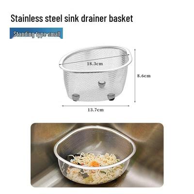 Stainless Steel Kitchen Sink Corner Strainer