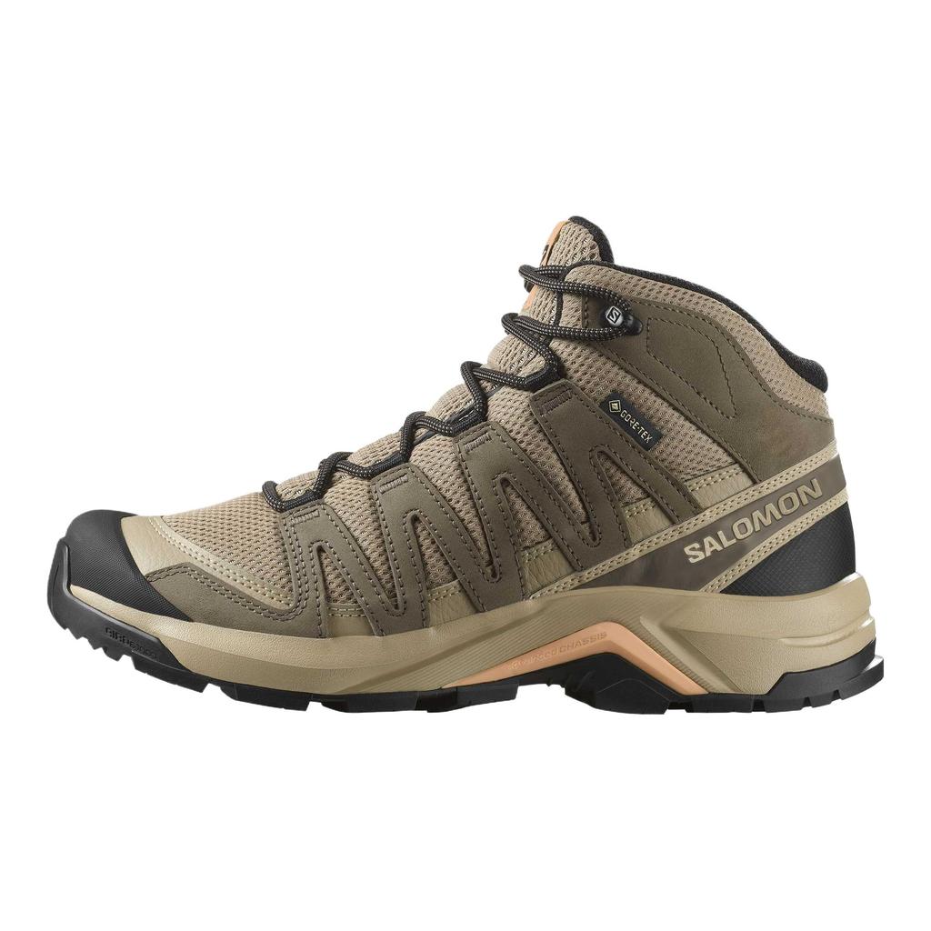 SALOMON X-Adventure Recon Trendy Versatile Fashionable Comfortable Low-Top Hiking Shoes Women Hiking Shoes Brown 478152