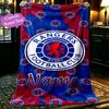 1pc Easy-Care Rangers Football Club (2) Blanket, Perfect for Couch, Bed, Home, Travel and More, Warm and Durable Printed Blanket