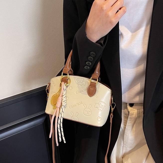 Bags women's new fashionable versatile messenger bags, women's bags niche high-end spring and summer portable bucket bags