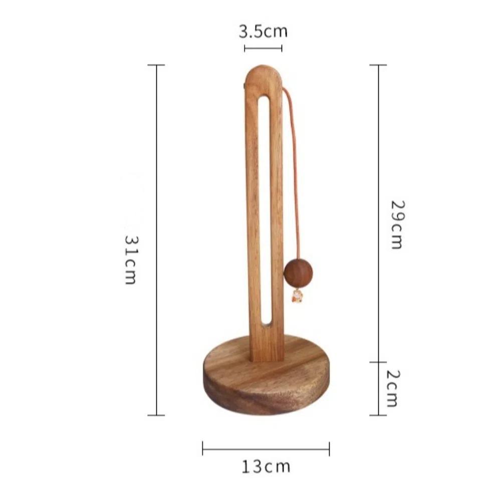 No Punch Kitchen Paper Storage Rack Solid Wood Lazy Rag Storage Rack  Kitchen Accessories