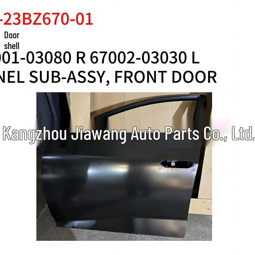 Toyota 2023 BZ3 Front Door Shell: Right 67001-03080 & Left 67002-03030