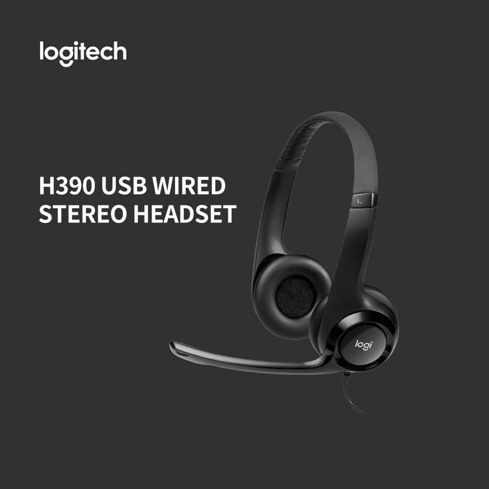 Logitech H390 Wired Headset Stereo USB 