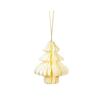 Solid Color Christmas Tree Pendant Paper Christmas Tree Decoration  Home