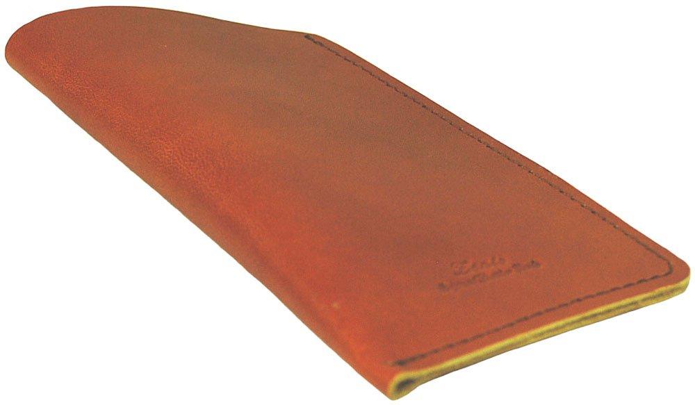 Zenith Genuine Leather Eyeglass Made In CA Case/Sunglasses Case, Japan, Camel, B-0142