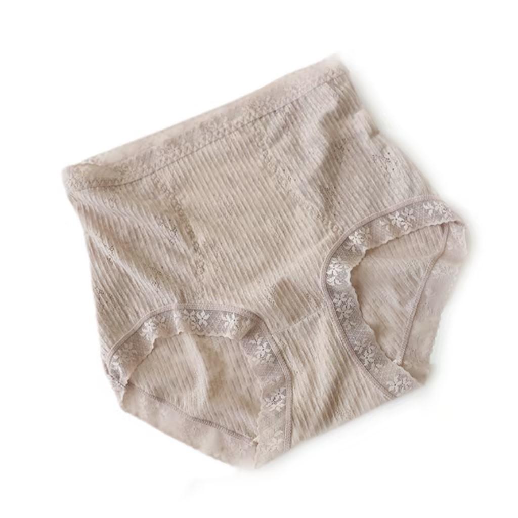 Sexy Soft Panties for Women Thin Breathable Mid-waist Pure Cotton Crotch Quick-drying Large Size Ladies Breathable Panties Hip Wrap
