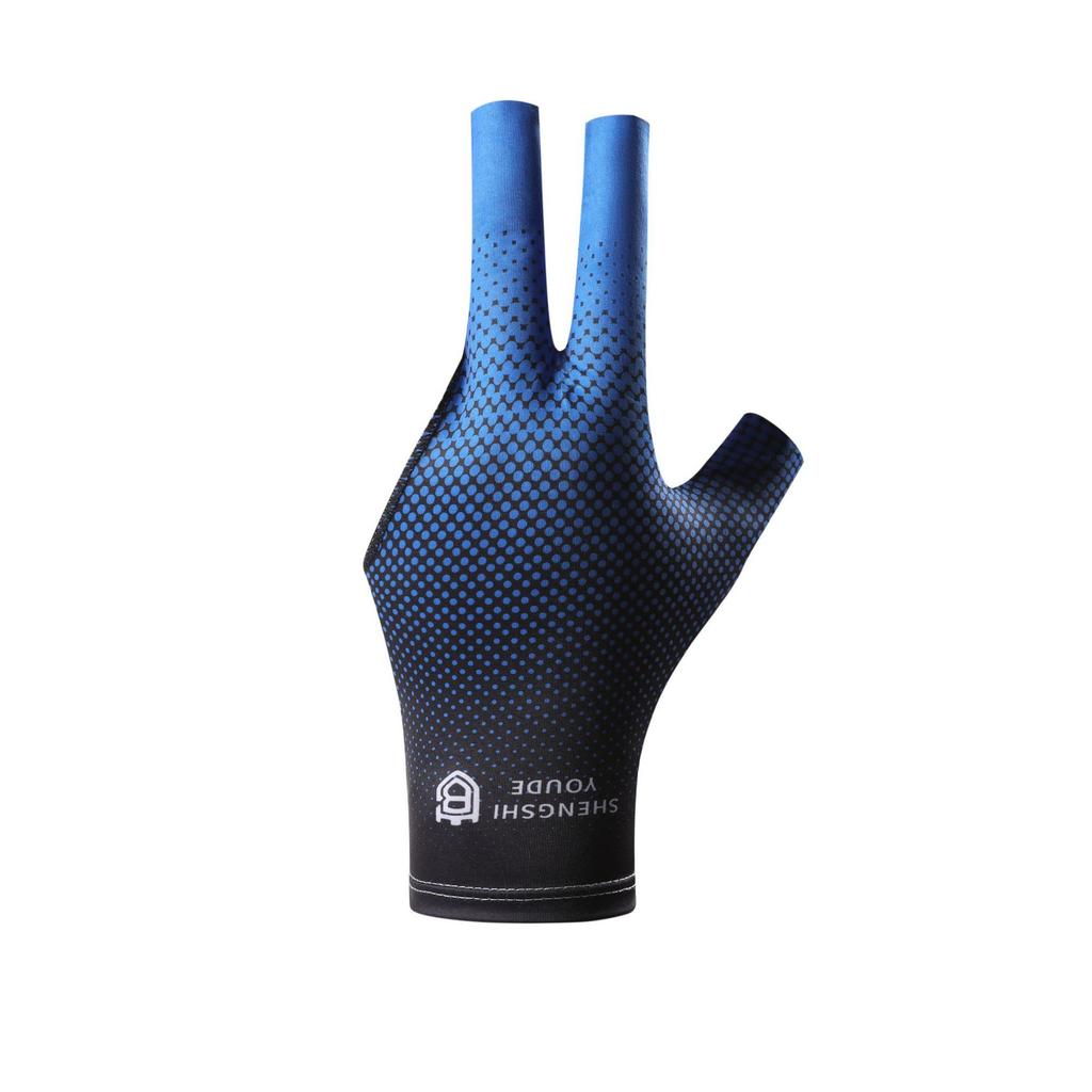 Billiard & Fishing Ice Silk Gloves, Summer UV Protection Breathable Non-Slip Waterproof Sports Gloves